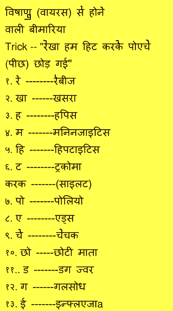 General science trick 4 for biology trick in hindi pdf ssc cpo,ssc cgl