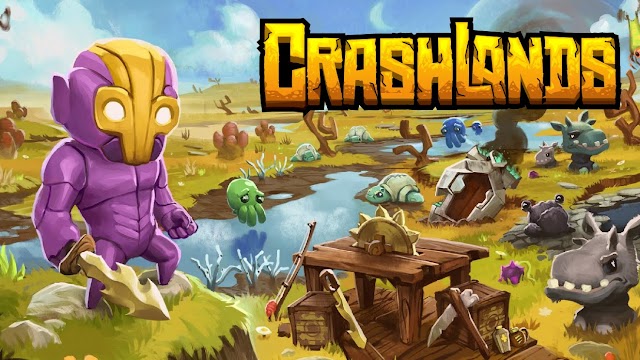 لعبة Crashlands كاملة مدفوعة للأندرويد