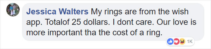 Woman Tries To Humiliate Her Fiancé For Buying Her A 'Cheap' Ring, But She Does Not Expect The Internet's Reaction Woman Tries To Humiliate Her Fiancé For Buying Her A 'Cheap' Ring, But She Does Not Expect The Internet's Reaction