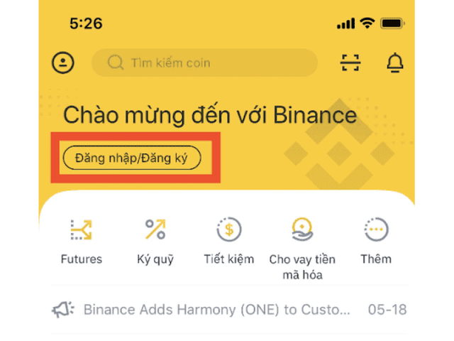 cách mở tài khoản Binance