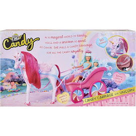 Dream Ella Candy Carriage and Unicorn Dream Ella Playsets Doll