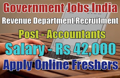 Revenue Department Recruitment 2019