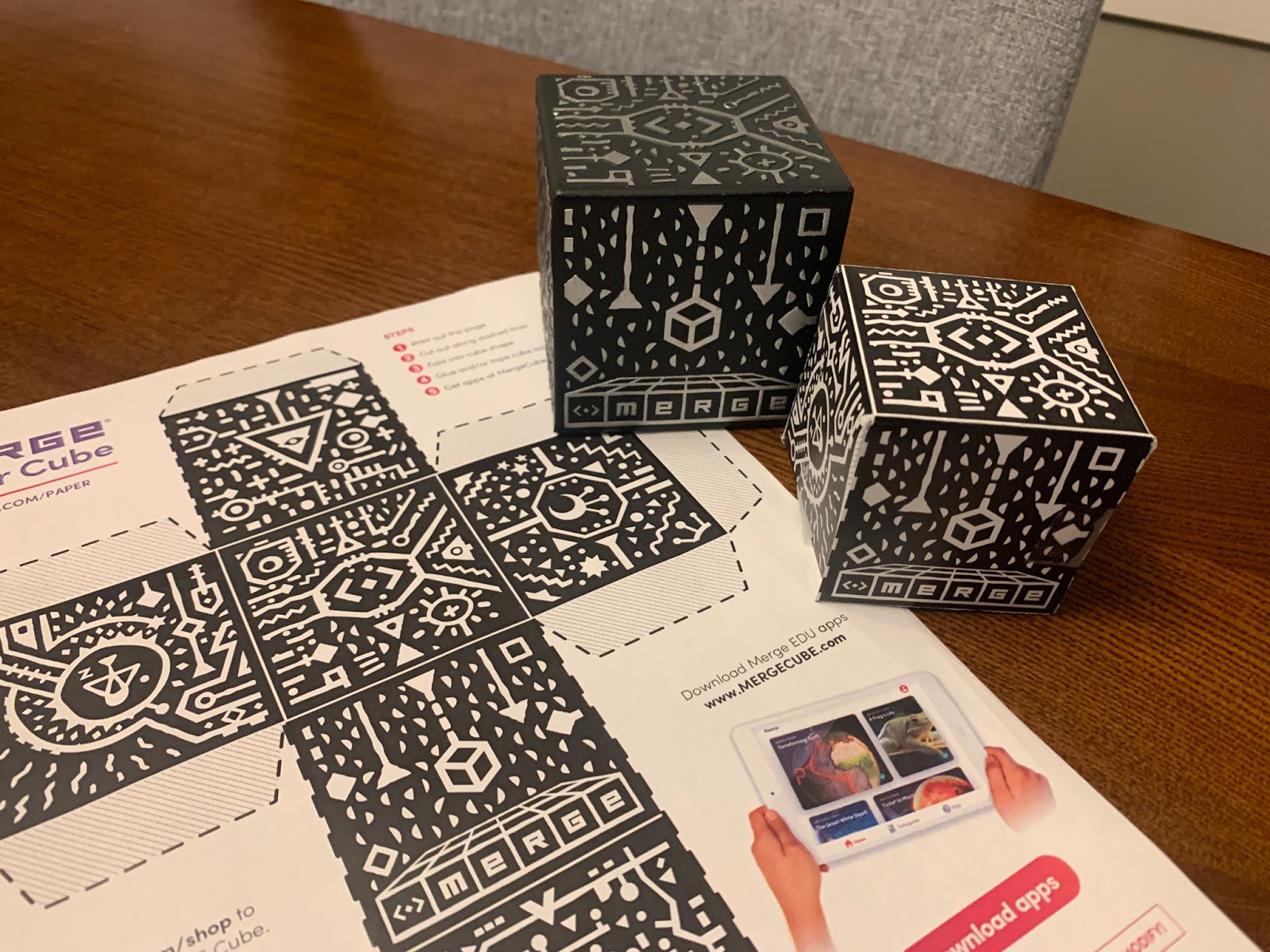 The Library Voice Kids Can Make Their Own Merge Cubes To Put Learning