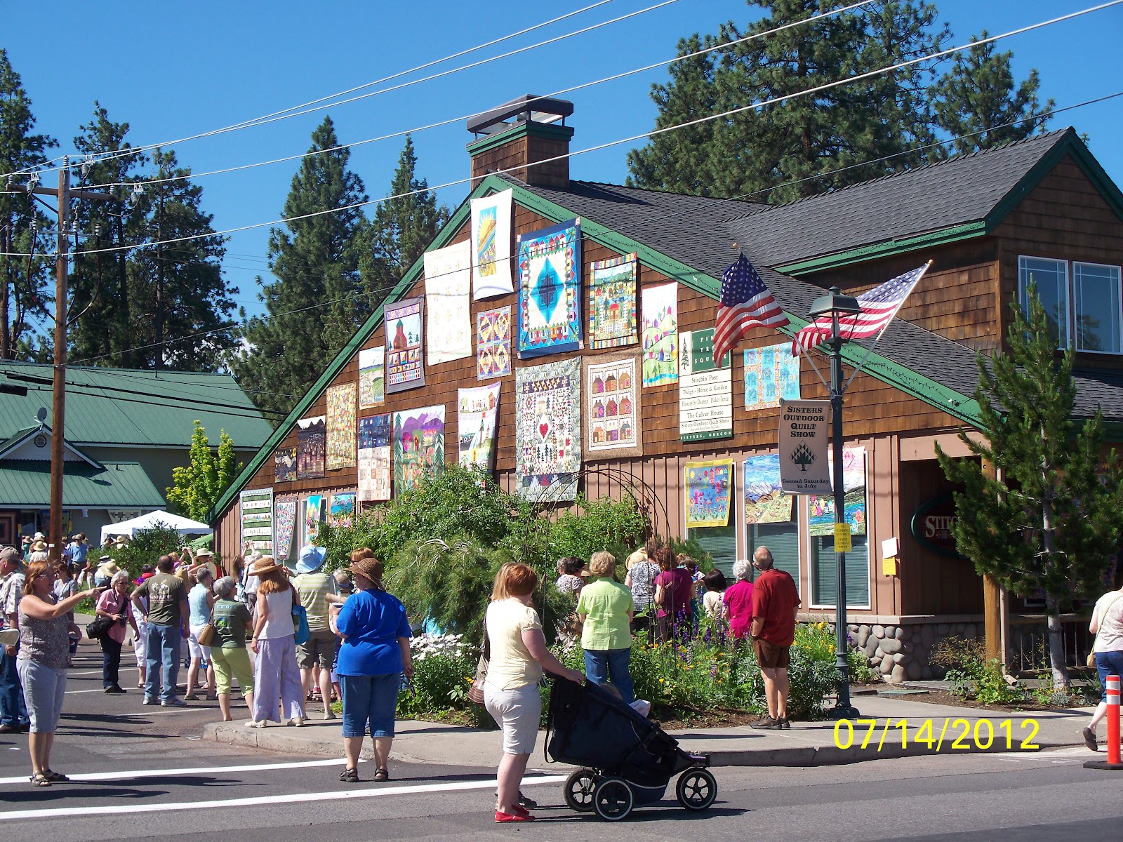 How Great Shall Be Your Joy Sisters, Oregon Quilt Show