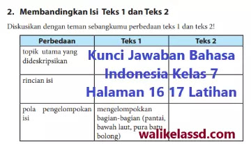 42+ Kunci jawaban bahasa indonesia kelas 7 halaman 11 info