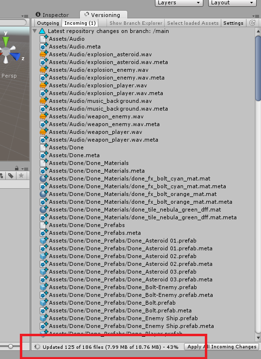 Plastic SCM blog Unity3D version control plugin improvements