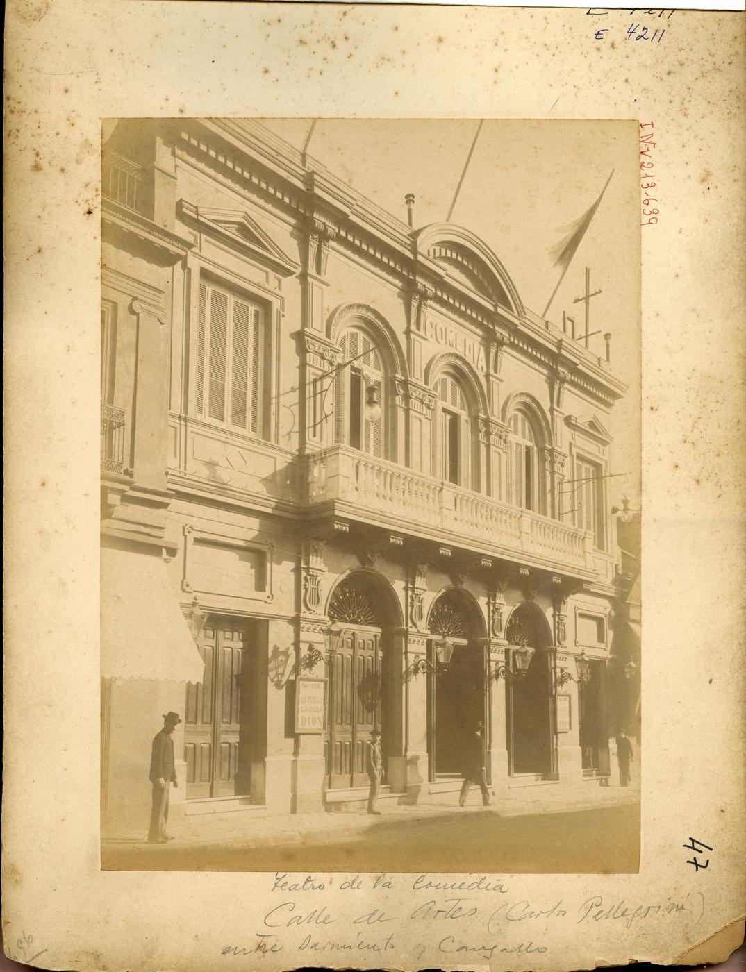 Teatros de Buenos Aires del Siglo XVII al XXI: 1891 Teatro Comedia ...