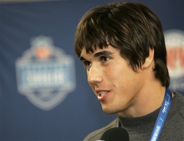 Sports Stars Celebrity: Brady Quinn American Football Quarterback Celebrity