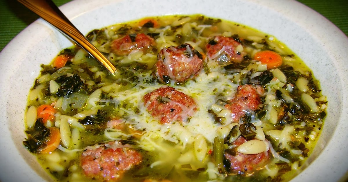 Masakan Khas Dari Italia Italian Wedding Soup INFO