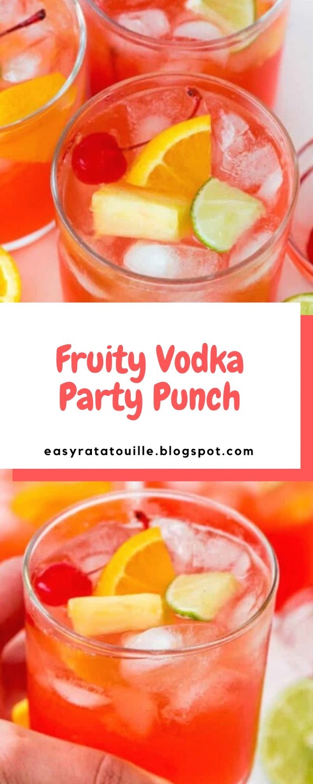 Fruity Vodka Party Punch