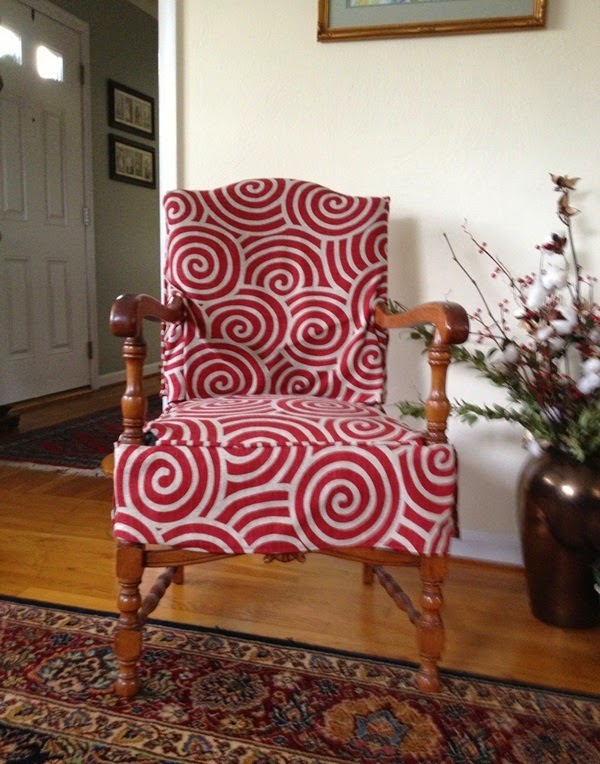 Changing the look of antique chair