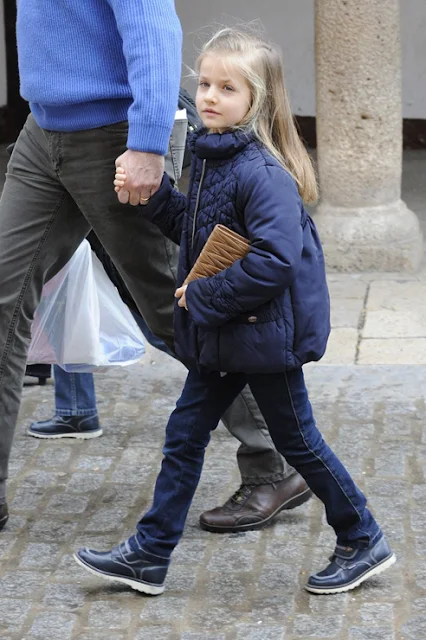 Prince Felipe and Princess Letizia visited Almagro