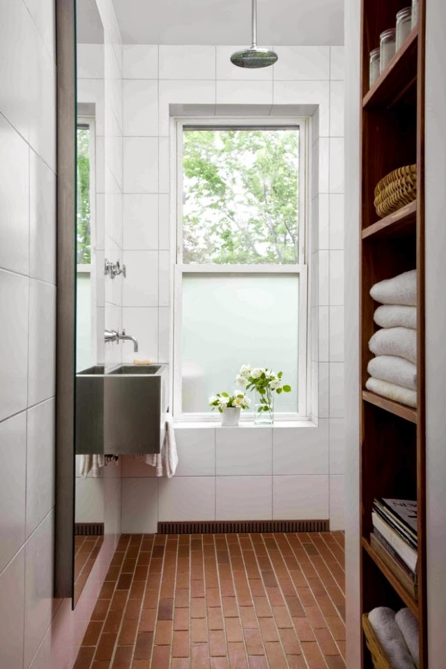 Ideas for small bathrooms – the square skillfully exploit