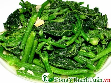 Món ăn mát gan - Hến xao rau bí