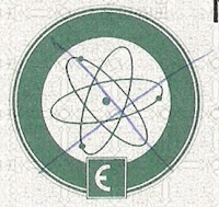 detail of Euratom logo on bond certificate