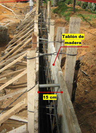 planos y detalles de cimientos corridos de concreto ciclopeo