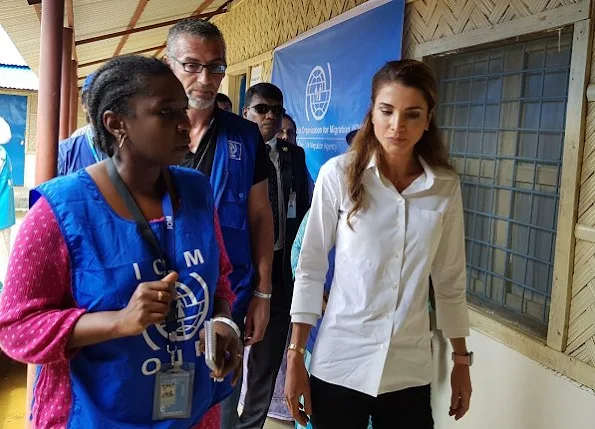 Myanmar Refugees. Queen Rania visited Rohingya refugees at the Kutupalong Refugee Camp in Cox's Bazar.