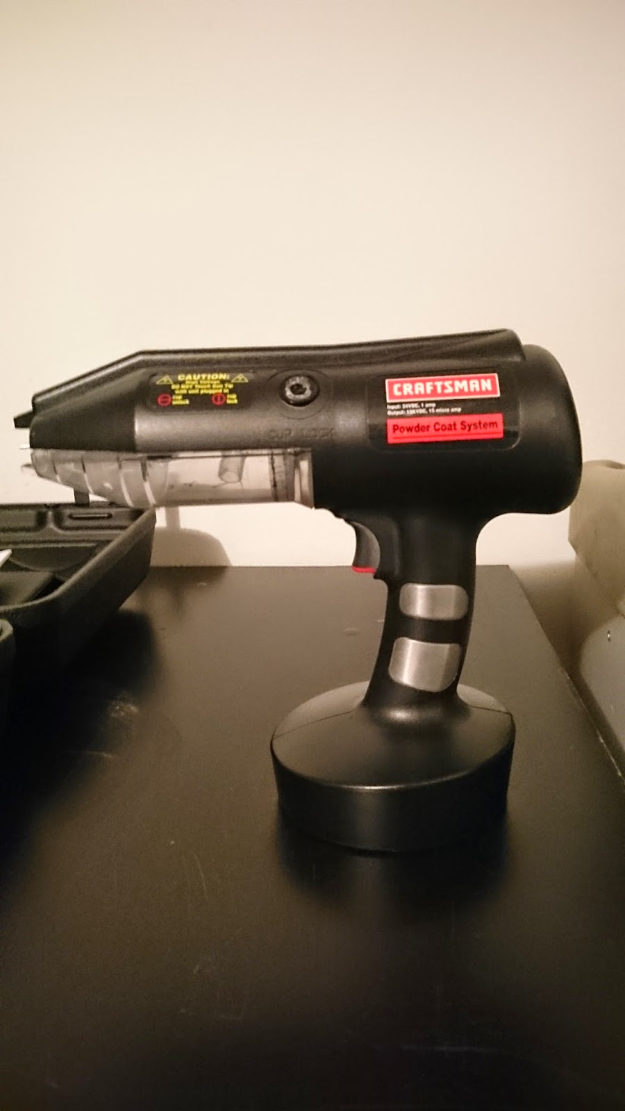 craftsman powder coating gun review