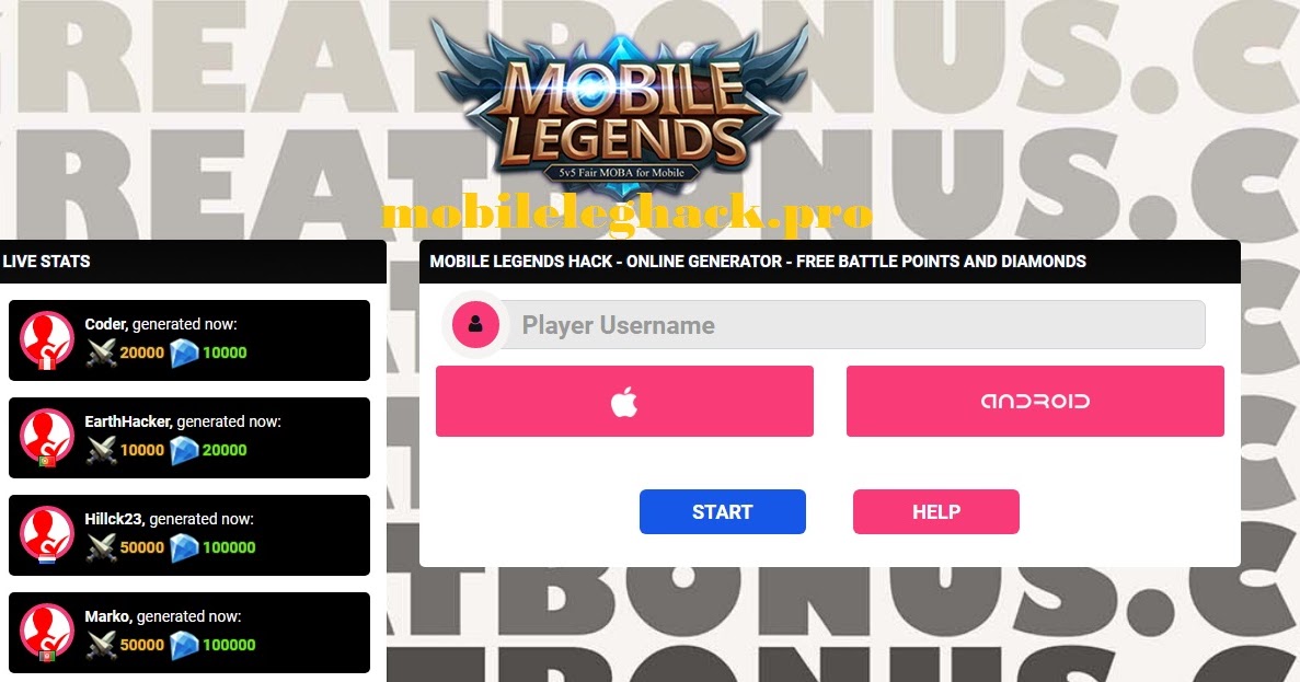 Murugame.Info/MobileLegends Mobile Legends Hack And Cheats Free