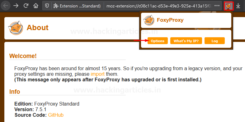Burp Suite Configuring Proxy