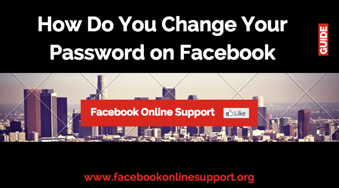How do you change your password on facebook