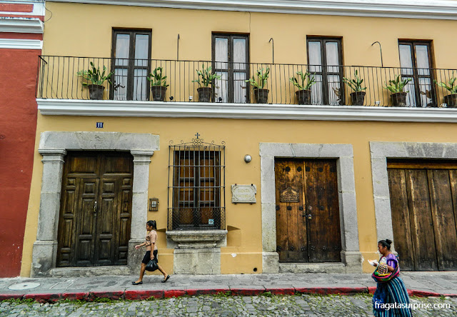 Antigua, capital colonial da Guatemala