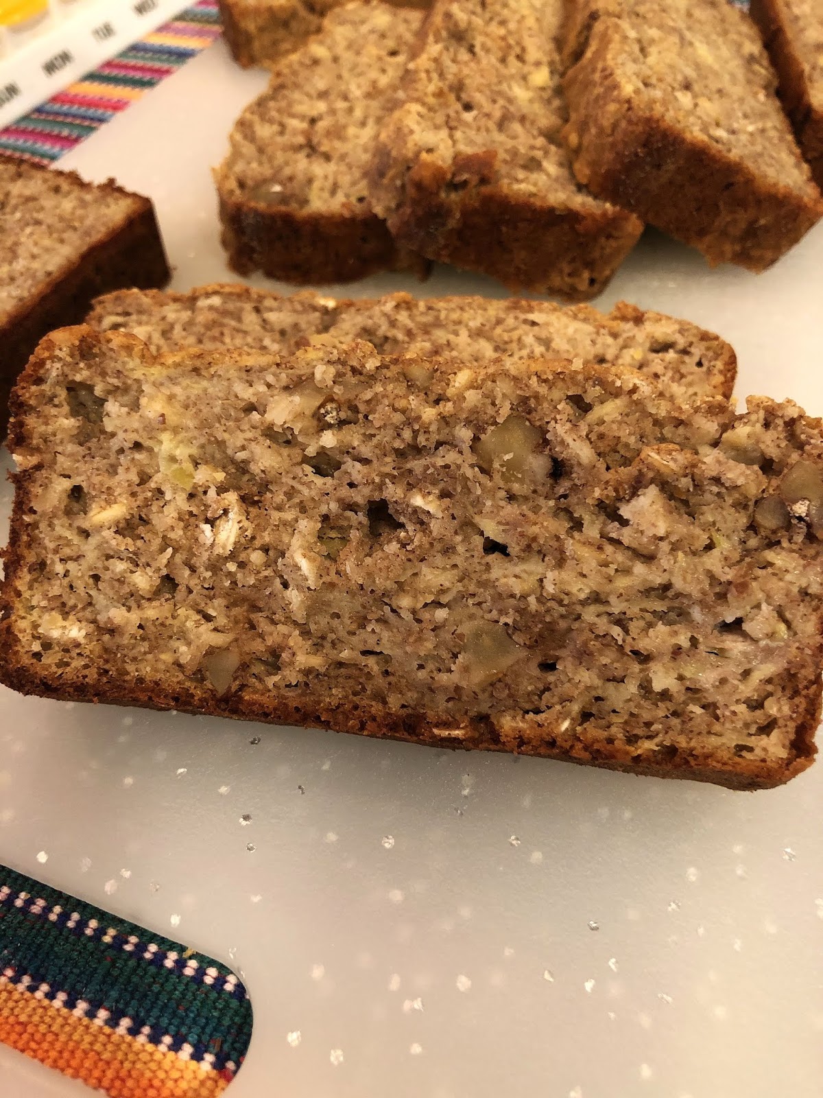 Wade's Global Kitchen Banana Oat Quick Bread