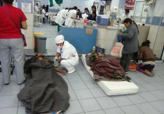 Resultado de imagen para hospitales sin medicamentos bolivia