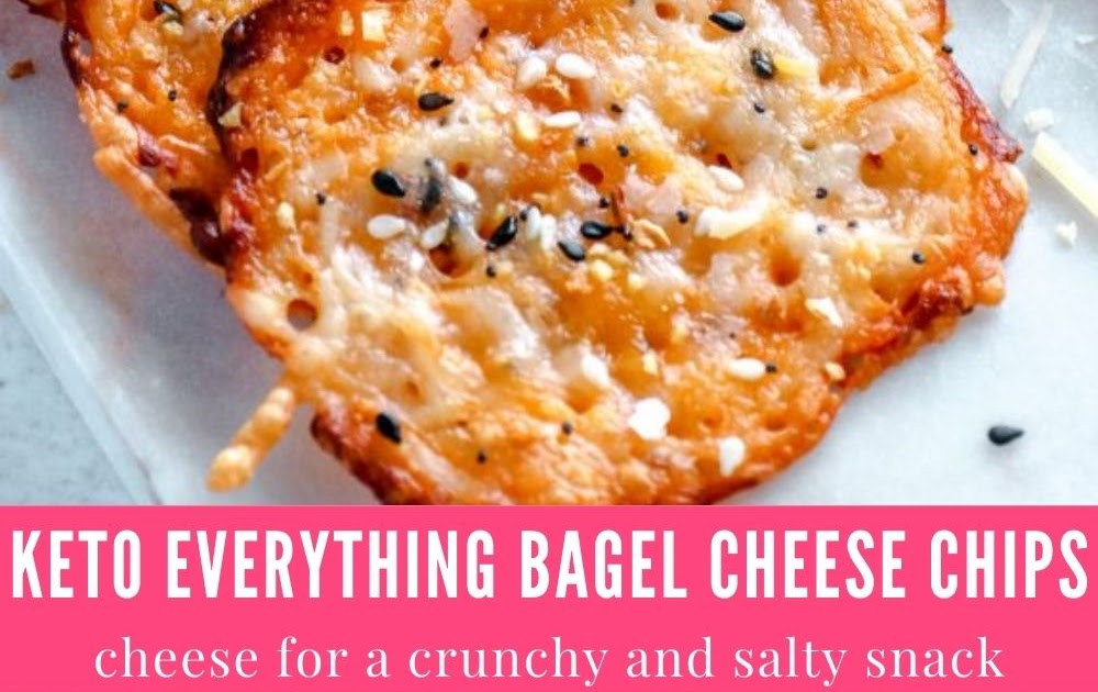 Keto Everything Bagel Cheese Chips