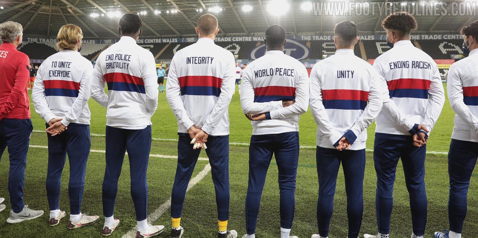 USA Players Wear 23 Custom Messages Ahead Of Match Here is Which