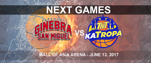 List of PBA Game(s) Tuesday June 13, 2017 @ MOA Arena List of PBA Game(s) Tuesday June 13, 2017 @ MOA Arena