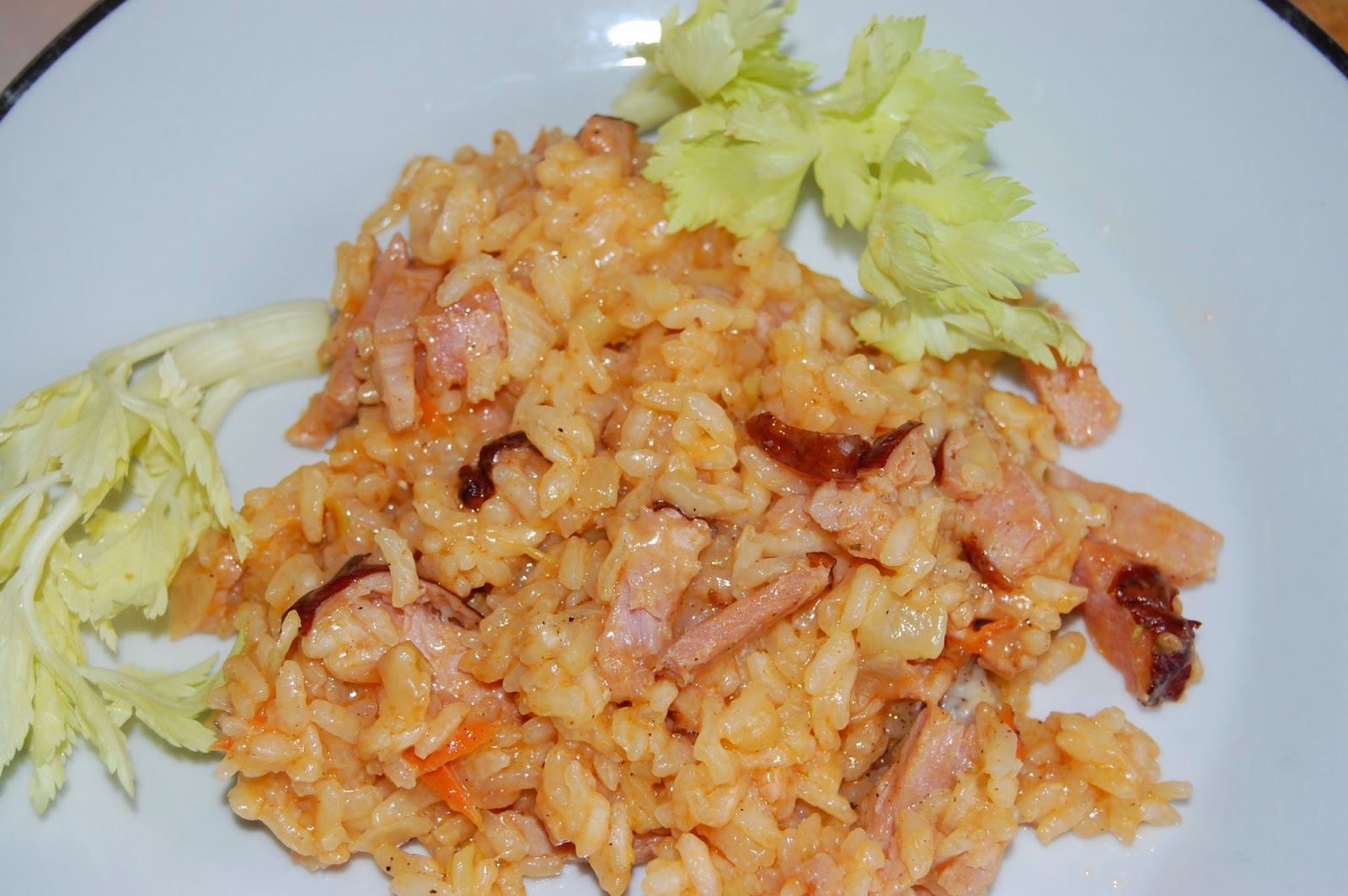 W kuchni GRA Risotto z selerem naciowym i wędzoną szynką