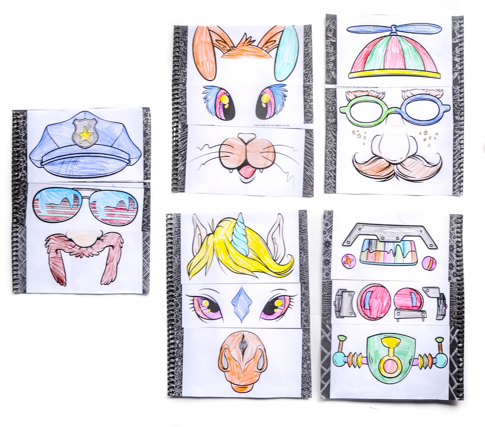 Review: Crayola Funny Faces: Crazy Costumes And Zany Zoo Review | Jenny'S  Crayon Collection