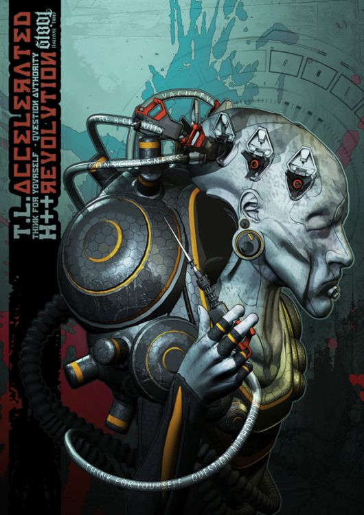 As sombrias ilustrações de ficção científica com toques cyberpunk de Fabio Listrani Fabio Listrani artstation deviantart arte ilustrações ficção científica cyberpunk robôs