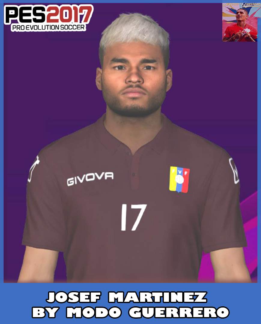 Pes 2017 Josef Martinez Face By Modo Guerrero