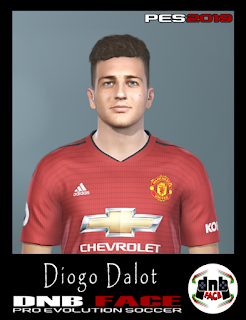 PES 2019 Faces Diogo Dalot by DNB