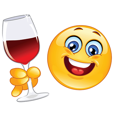All you red wine lovers can use this fantastic emoji Red wine emoji