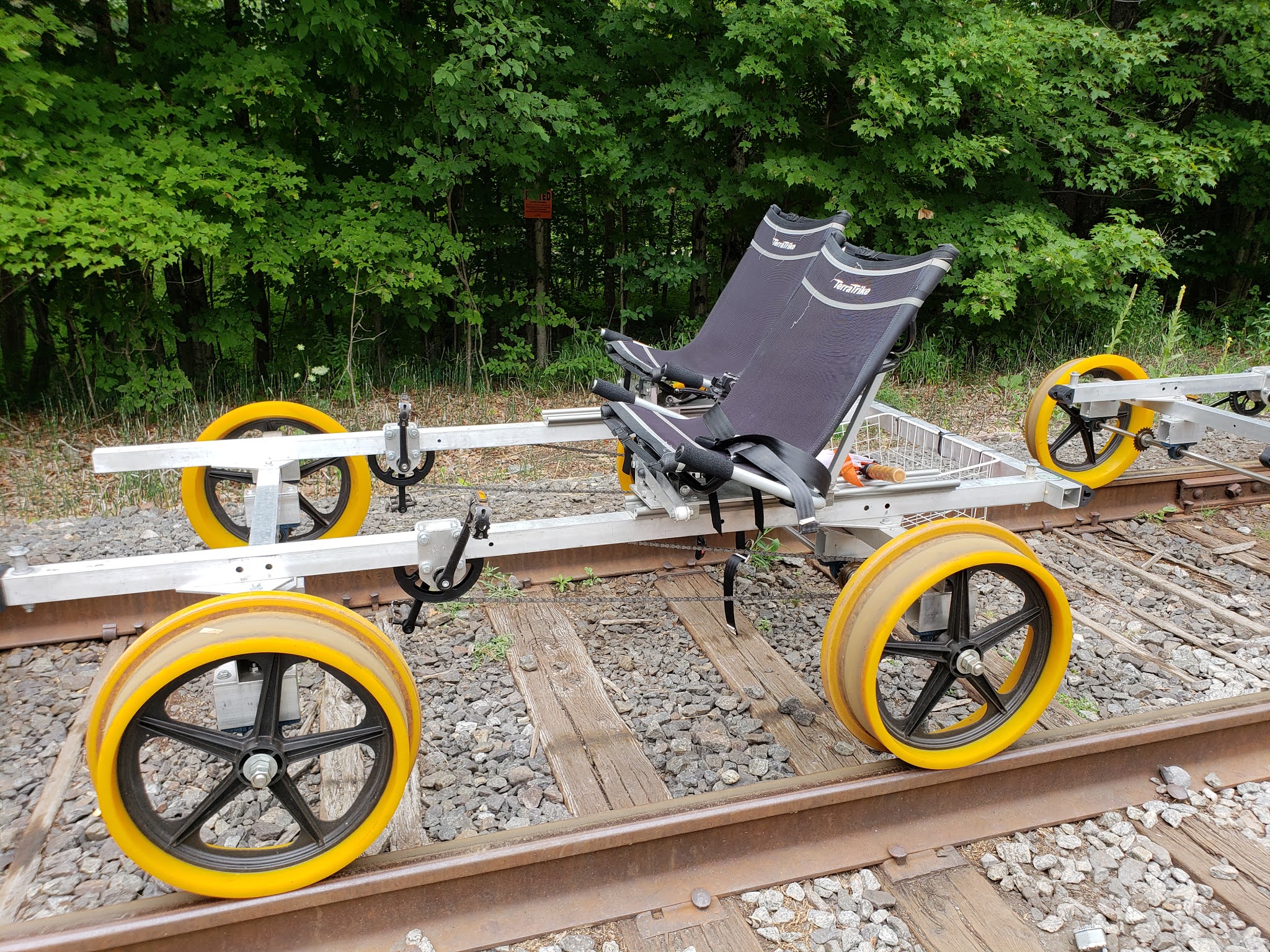 Mark's Bike Tock Ridin' the Rails