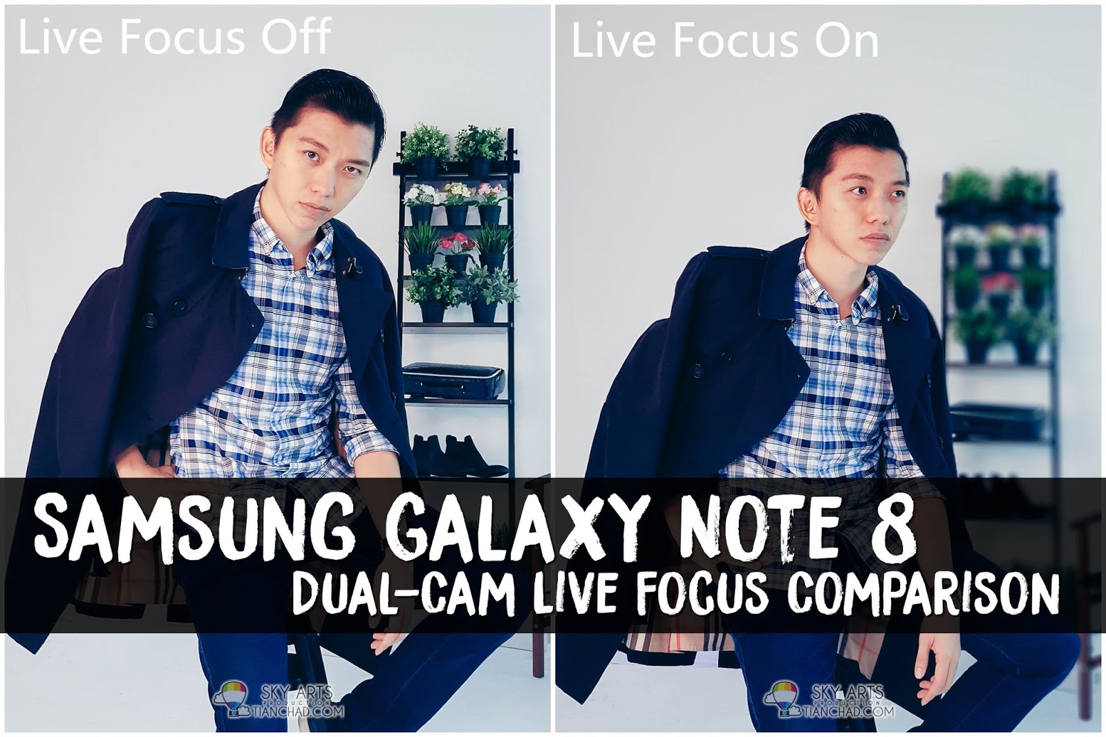 【Review】Samsung Galaxy Note8 DualCam Live Focus in Studio Photoshoot
