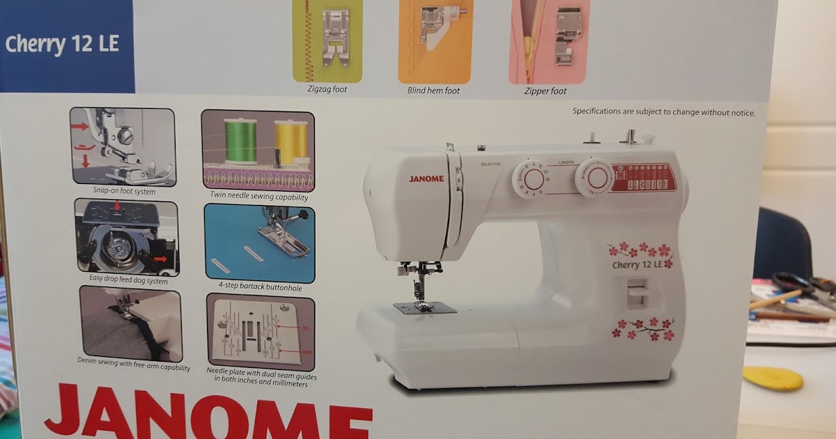 Days for Girls Muscat Oman Sewing Machine Review Janome Cherry 12