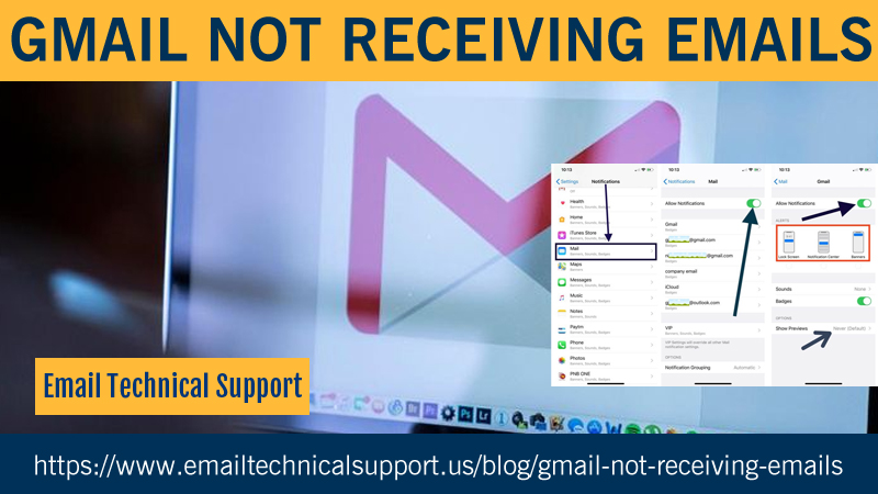 What Can Be The Reasons Behind Gmail Not Receiving Emails?