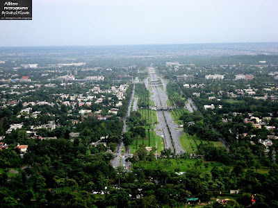 7th Avenue as seen from Daman-e-Koh, Daman-e-Koh, Islamabad (Hill Resort), Photography by Shahzil Rizwan