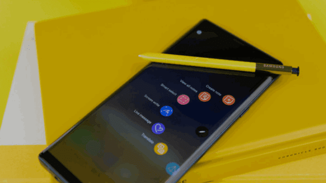 Mise à jour Galaxy Note 9 avec déploiement de One UI 2.0 et Android 10