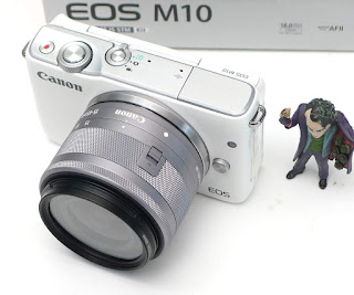 Kamera Mirrorless Canon Eos M10 Fullset