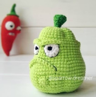 PATRON GRATIS PERA AMIGURUMI 45144