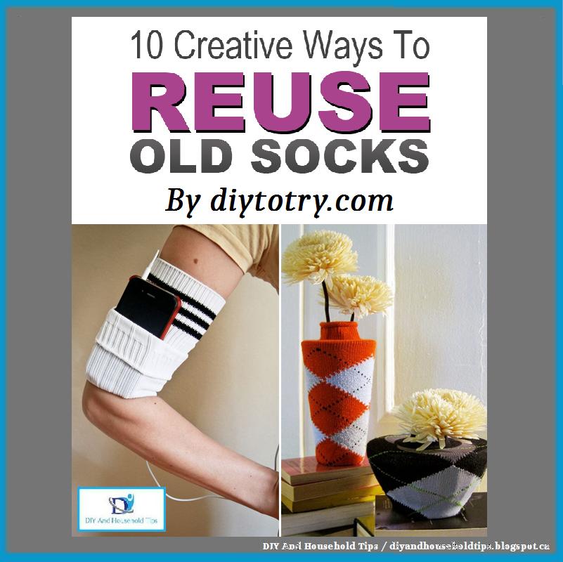 DIY And Household Tips 10 Creative Ways to Reuse Old Socks