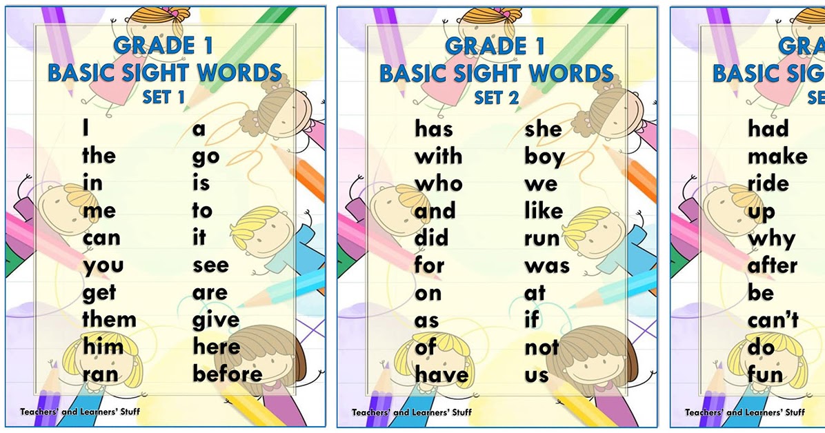 Site Words Grade 3