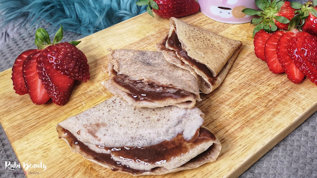 crêpes crepes fit con 3 ingredientes