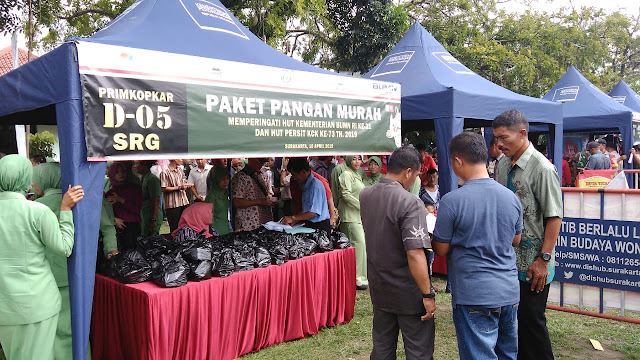 Kodim Sragen Buka lapak paket pangan murah Kodim Sragen Buka lapak paket pangan murah