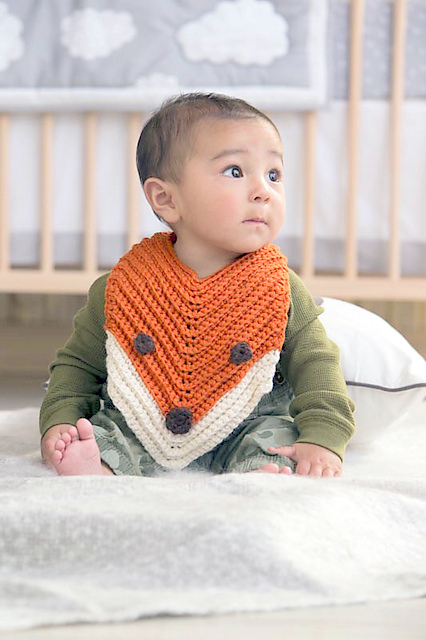 Baby bib Crochet pattern